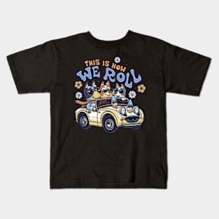 bluey fams Kids T-Shirt